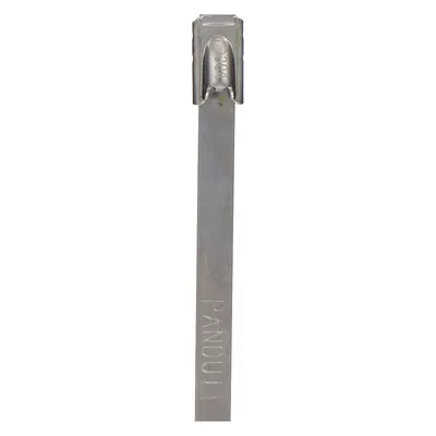 PANDUIT Pengikat Kabel: 5 in Panjang Nominal, 1 in Diameter Bundel Maks. Nominal, 0.18 in Lebar, Perak - 304 Stainless Steel Cable Ties