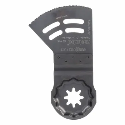 Bilah Alat Osilasi METABO: 1 1/2 in Lb Bilah, 2 in Pj Keseluruhan - Starlock Plus Mounted Blades