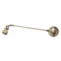 APPROVED VENDOR Float Valve Assembly: For Water Media, Angle Valve Body, Cylindrical, 1 in Pipe Size (MPN AHFSS100)