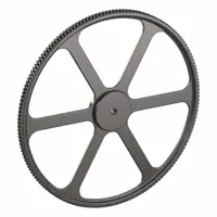 CONTINENTAL Gearbelt Pulley: Plain, 14 mm Pitch, For 35 mm Belt Wd, 168 Teeth, 1 in Bore Dia (MPN B-168S-MPB)