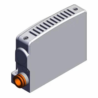 Pelat Ujung Samping SMC: 0.1 MPa hingga 0.7 MPa, -10°C hingga 50°C, 2 Port, VVQC2000-3A-1-N11-S - SMC VQC Series Plates