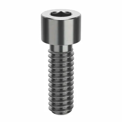 FOREVERBOLT Sekrup Kepala Soket: Ukuran Ulir 1/4"-20, Panjang 3/4 in, Std, NL-19, Baja Tahan Karat - Inch System Standard Socket Head Cap Screws
