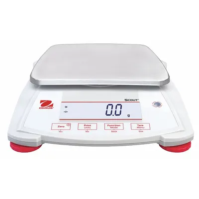 OHAUS Timbangan Bangku Kompak: Kapasitas 6.200 g, Keterbacaan 0,1 g - Precision Lab Balances