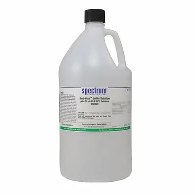 SPECTRUM Buffer - Merah-Empat: Lab, Volume 4 L, Cair, pH 4.01 +/- 0.01 @ 25°C, Plastik - pH Buffers