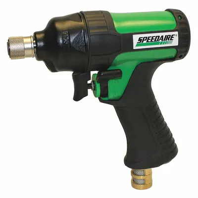 SPEEDAIRE Obeng Angin: 1/4 in Quick Change, Heavy Duty, 8,800 RPM, Trigger - Pistol-Grip Air-Powered Screwdrivers
