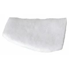 Standard dry-pickup foam filter for Hoover upright vacuums. Replaces part number CH53005. Captures dry debris during vacuuming to maintain suction and protect the motor. Suitable for residential and light commercial cleaning.