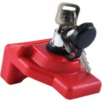 APPROVED VENDOR Gladhand Lock: Plastic, Red, Keyed Different, 004, 3 3/8 in Ht, 2 5/8 in Dp (MPN 094201-0)