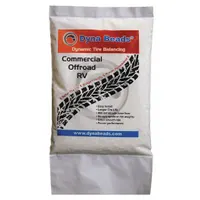 DYNA BEADS Tire Balancing Beads: Wheel Balancing Beads, Trucks, Ceramic, White, 12 oz Wt (MPN Fleet)
