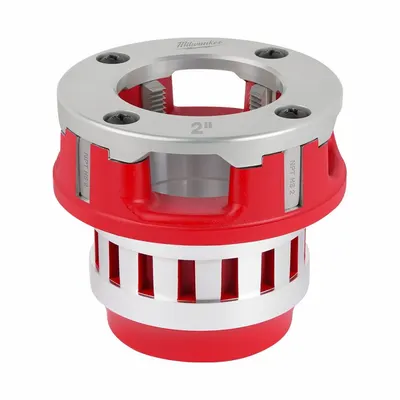 MILWAUKEE Kepala Die Ulir Pipa: 12R, Untuk Pipa 2 in, NPT, Baja Kecepatan Tinggi - Die Heads for Handheld Pipe Threaders