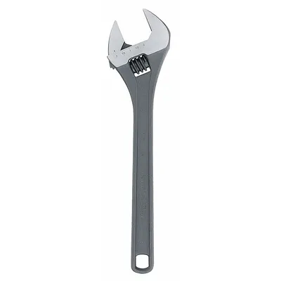 CHANNELLOCK Kunci Pas yang Dapat Disesuaikan: Baja Paduan, Fosfat Hitam, Panjang Keseluruhan 18 in - General Purpose Adjustable Wrenches