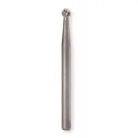 This ball-shaped carbide bur features an aluminum-cut geometry for efficient material removal on non-ferrous metals. The SD-3 design provides fast stock removal and a smooth finish in deburring, shaping, and contouring applications