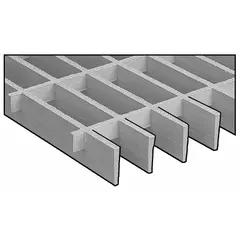 FIBERGRATE Corvex light-duty grating is a fiberglass moltruded grating designed for corrosion resistance. Nominal size 24 in x 6 ft (WxL). Suitable for flooring, walkways, and platforms in environments where chemical or moisture exposure is a concern.
