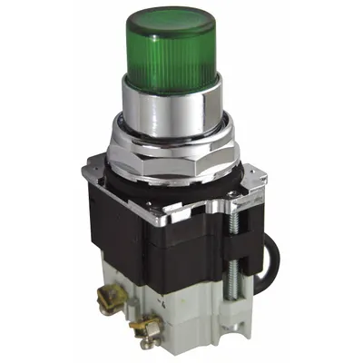 EATON Lampu Pilot: 30 mm Ukuran Pemasangan Panel, Hijau, LED - LED Pilot-Lights
