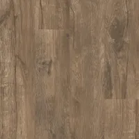 This luxury vinyl tile features an embossed, square Long Beach Oak design in Golden Sand color. Each tile measures 6 inches in width. Suitable for commercial and residential flooring applications in high-traffic areas