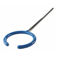 OHAUS Open Ring Clamp: Open Ring Clamp, PVC, 12 7/8 in Overall Lg, 2_3 Prongs, 3/8 in Arm Dia (MPN CLS-OPENRPS)