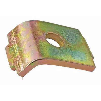 Flange Beam Clamp: 1 5/8 in Strut Channels, Steel - Flange Beam Clamps