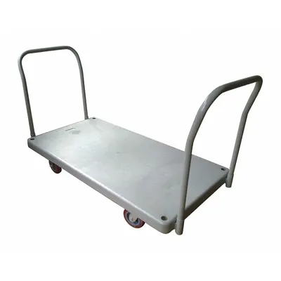 Truk Platform Dayton: 3,300 lb, 60 in P x 29 1/2 in L x 40 in T Dimensi Keseluruhan. - General Purpose Plastic-Deck Platform Trucks