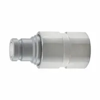 PARKER Nose Piece Assembly Coupling: 1/2 in Coupling Size, Steel, 12 g/min Max. Flow Rate (MPN FEM-502-12FO)