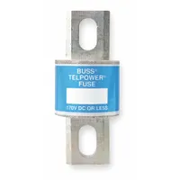 BUSSMANN Telecom Protection Fuse: TPL Series, Fast-Acting, Bolt-On, 400 A, 170 V DC (MPN TPL-CR)