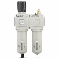 NUMATICS Filter Regulator Assembly: 1 in NPT, 9,000 lpm, 16 bar Max Op Pressure, 5 micron, Mist (MPN A653A0000011665)