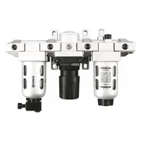 GROZ Filter/Regulator/Lubricator: 1/4 in NPT, 18 cfm, 145 psi Max Op Pressure, 40 micron, 7DX44