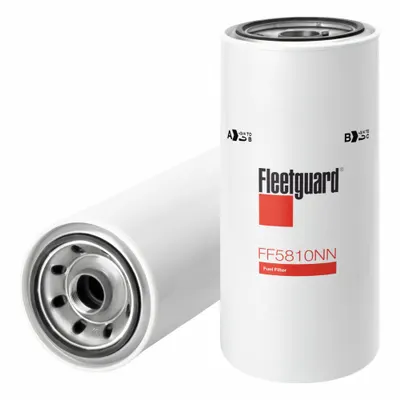 FLEETGUARD Filter Bahan Bakar: Spin-On, 12 3/16 in Panjang Keseluruhan, 5 3/8 in Diameter Luar - Spin-On Fuel Filters