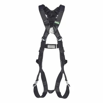 Harness Pelindung Jatuh MSA: Arc Flash, Kapasitas Berat 400 lb, Harness Rompi - Arc-Flash Rated Vest-Style Harnesses for General Fall Arrest