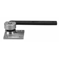 This RIXSON full mortise-mount pivot hinge is constructed of brass with a leaf height of 4 1/4 in and leaf width of 1 1/16 in. Designed for concealed installation in commercial and industrial door applications, it provides reliable pivoting action in high-traffic or corrosive environments