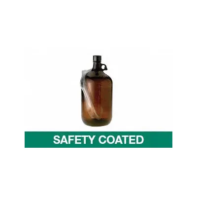 QORPAK Kendi: Amber, Kaca, 4 L, 158 mm, Termasuk Tutup, 341 mm Tinggi Keseluruhan, Tutup Sekrup - Glass Jugs