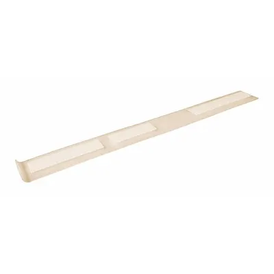 BIRD BARRIER Konektor Geser Burung: Plastik, 12 in Tinggi, 1 1/2 in Lebar, 5 ft Panjang, Krem, Berat - Bird Control Slide Connectors