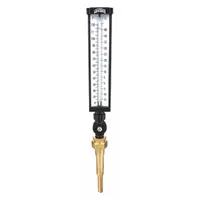 WINTERS Industrial Glass Thermometer: 0°F to 120°F /-15°C to 50°C, +/-1% Accuracy, 6 in Stem Lg (MPN TIM102-6ALF.)