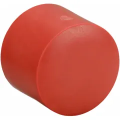 Soft plastic press-fit replacement tip for hammers. 1 in diameter. Compatible with Vaughan model 2A528. Used for soft striking applications to protect surfaces from marring during assembly or repair work.