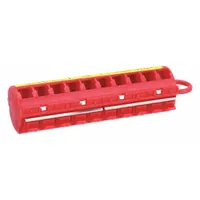 3M Wire Marker Tape Dispenser: 0 Labels, Plastic, -40°F to 250°F, 10 PK (MPN STD-X)