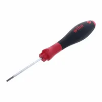 WIHA Screwdriver: SoftFinish, Std Lg, Torx Tip, T9 Tip Size, 6 1/2 in Overall Lg, 2 3/8 in Shank Lg (MPN 36101)