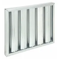 OEM Grease Filter: 20 in x 25 in x 2 in, Galvanized Steel, Baffle (MPN 4C883)