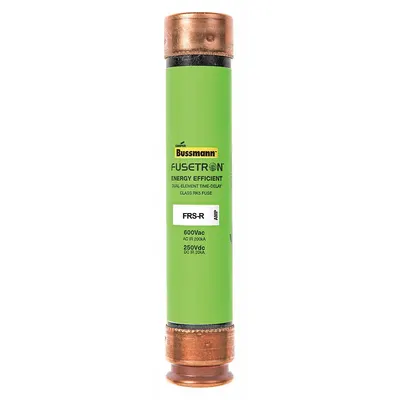 BUSSMANN Sekering: Kelas RK5, Seri FRS-R, Tunda Waktu, 12 A, 600 V AC, 300 V DC - Time-Delay Cylindrical Fuses