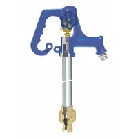 SIMMONS Yard Hydrant: Galvanized Steel, Polyester Powder Coated, 34 gpm Flow Rate, 5 ft Bury Dp (MPN 805SB)