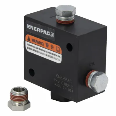 ENERPAC Katup Periksa: 10.000 psi, 10 gpm, 3/8"-18 - Pilot-Operated Check Valves
