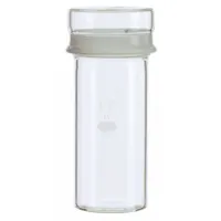 KIMBLE Weighing Bottle: 16 mL, Cap, 62 mm, Colorless, Closure Included, Narrow Mouth Size, ASTM/USP (MPN 15146-2550)