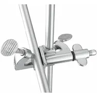Support Plate: Stainless Steel, 1 in Rod Dia, 2 3/4 in Overall Lg (MPN CLC-SWIVLS)
