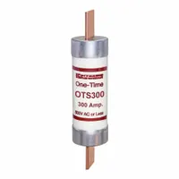 MERSEN Fuse: Class K5, OTS Series, Fast-Acting, 300 A, 600 V AC, 300 V DC, Non-Indicating (MPN OTS300)
