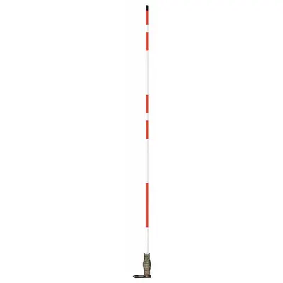 Penanda Hidran: Braket Datar dengan Pegas, Merah - Utility & Hydrant Markers