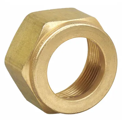 Mur Sambungan Kompresi PARKER: Ukuran OD 3/4 in, Kompresi, Kuningan - Double-Ferrule Brass Compression Fittings