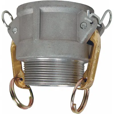 DIXON VALVE & COUPLING Kopling Cam dan Groove: 5 in Ukuran Kopling, 5 in Ukuran Fitting Selang, 5 in -8 Ukuran Ulir - Type B Aluminum Cam & Groove Fittings