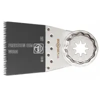 FEIN Oscillating Tool Blade: 2 in Blade Wd, 3 13/16 in Overall Lg, Precision Cutting, Bi-Metal, Wood (MPN 63502232260)