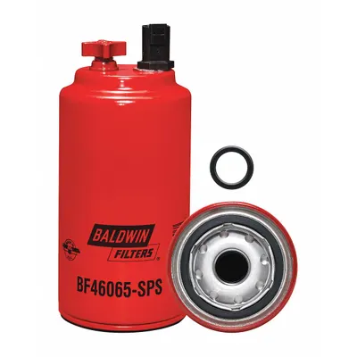 BALDWIN FILTERS Filter Bahan Bakar: Spin-On, Diameter Luar 3 11/16 in, Ukuran Ulir 1"-14, Selulosa - Spin-On Fuel Filters