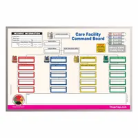 DISASTER MANAGEMENT SYSTEMS Incident Command Board: Dry Erase Caddy/Dry Erase Pens, 24 in Overall Wd (MPN DMS 05527)
