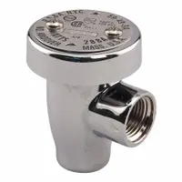 WATTS Anti-Siphon Vacuum Breaker: FNPT x FNPT, 3/8 in Pipe Size, Polished Chrome, For Water Media (MPN LF288AC-3/8")