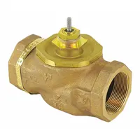 This SCHNEIDER valve body features a 2-inch connection and is rated for steam service at 40 gpm. It operates with stem-up open action, suitable for flow regulation in HVAC systems. Commonly used in commercial heating applications for precise steam control
