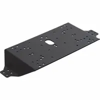 BUYERS PRODUCTS Mounting Bracket: Mounting Bracket, Black, Steel, 20 3/8 in Lg, 1 5/8 in Ht, 8 in Wd (MPN 851463)